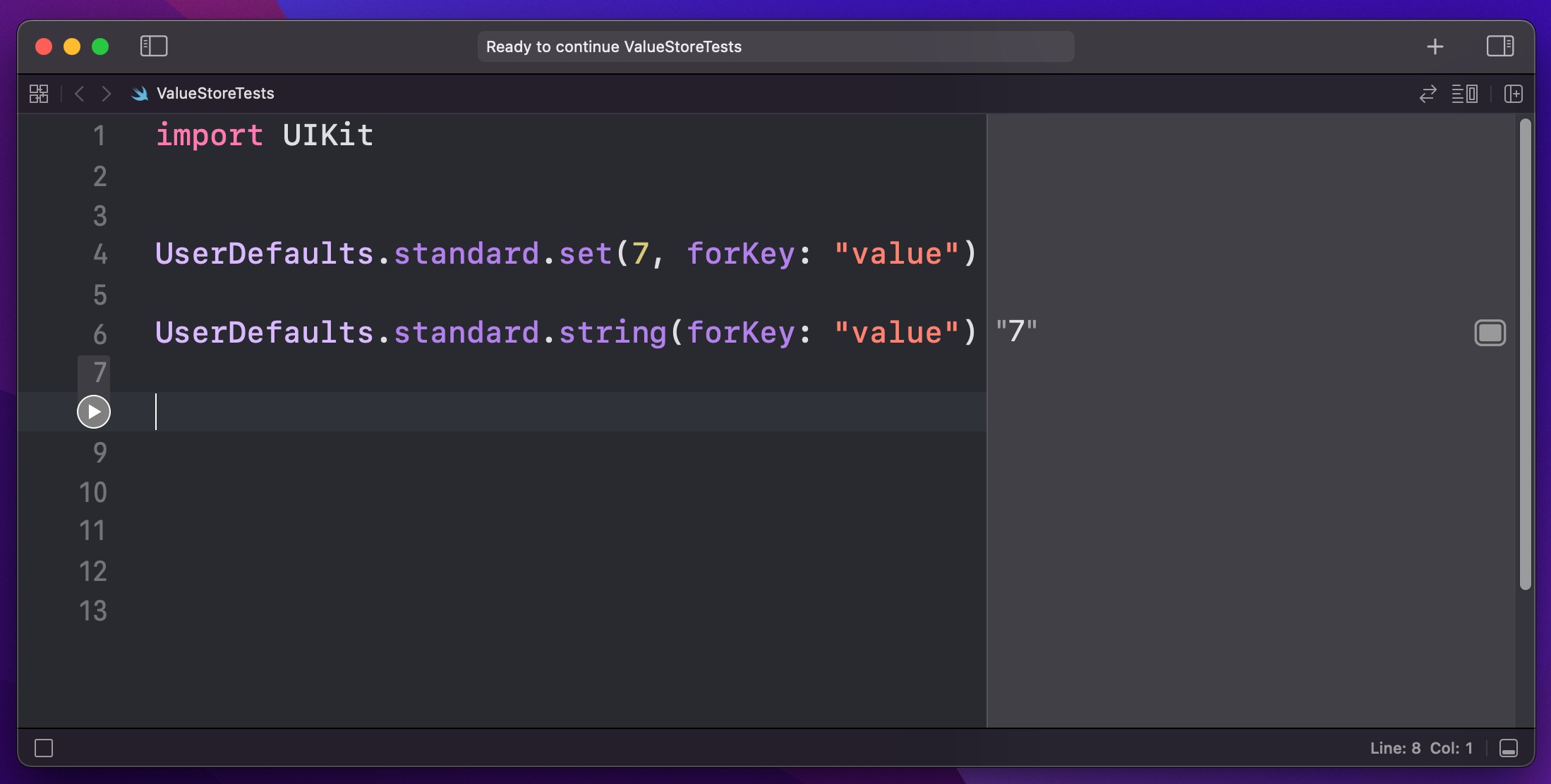 Saving an Int and loading a String
